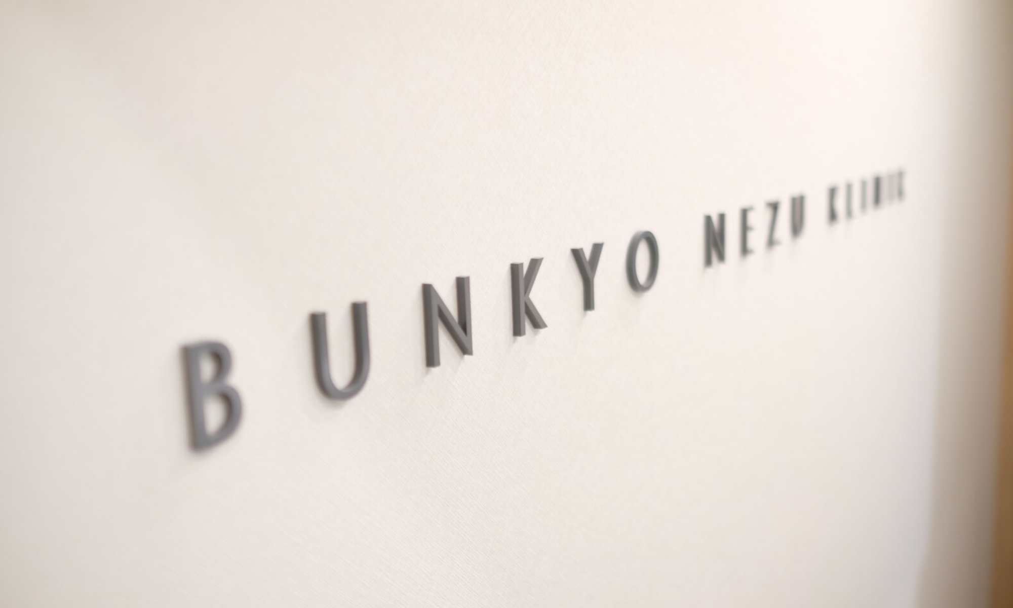BUNKYO NEZU KLINIK_ロゴタイプ