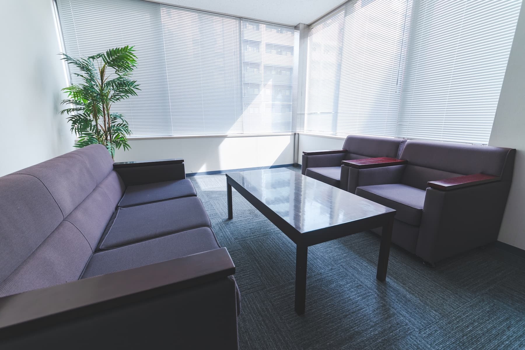 社長室の応接スペース