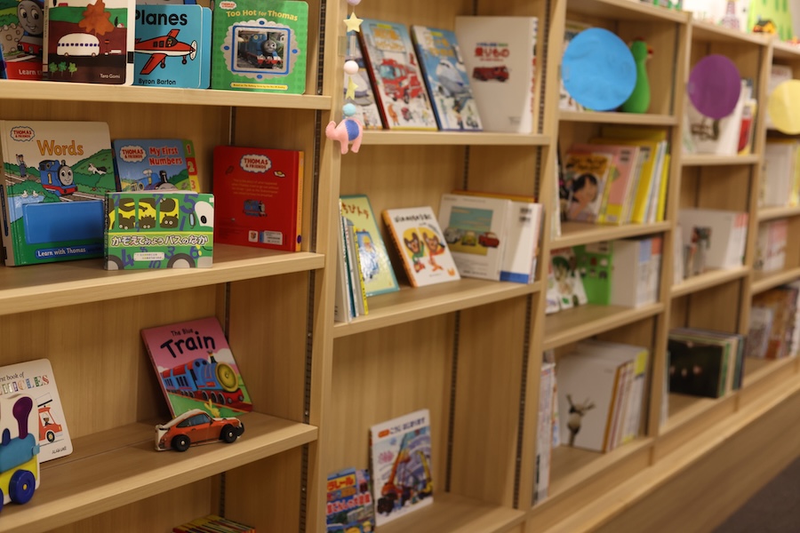 本棚と本の配置計画