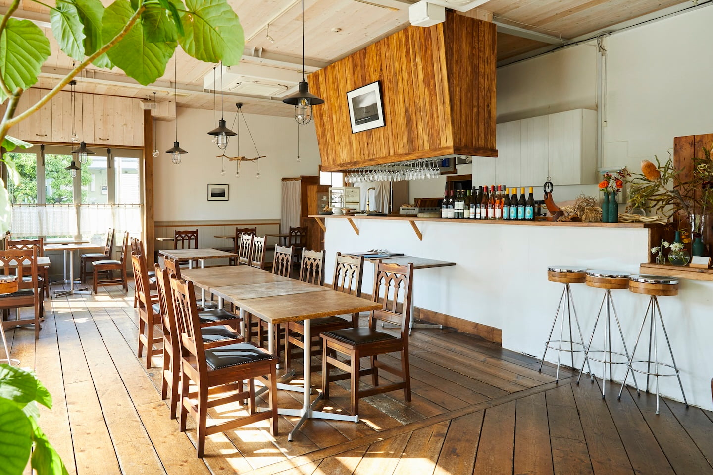 フォーカルポイントで変わる店舗の印象と視線の流れ